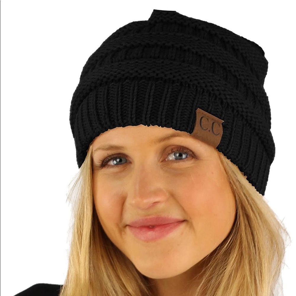 🤩host pick 💗C.C black winter hat